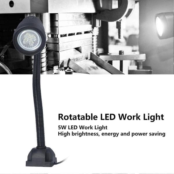 High-quality LED work light for machine tools, punch and grinding machine lamp, soft rod