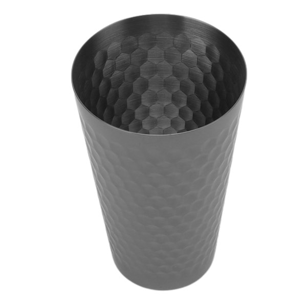 Drickkopp 304 Rostfritt Stål Hamrad Fleranvändningsbar Moscow Mule Mugg för Bar Hem Svart Plätering
