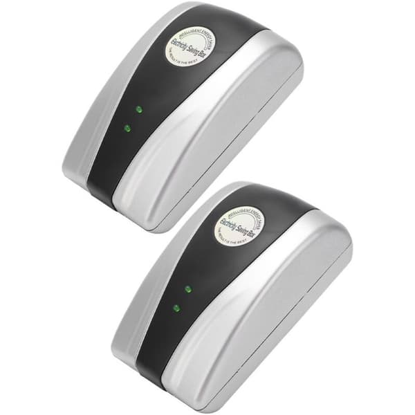 18KW Smart strømbesparende boks (2 stk.), spændingsregulator og strømbalancer, 90-250V EU-stik