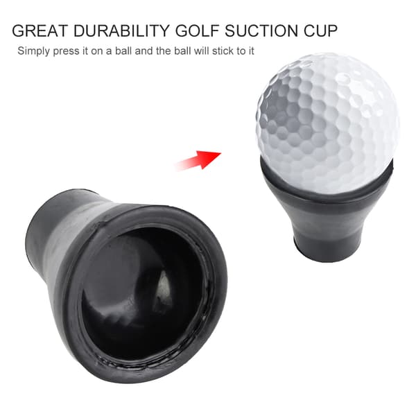 Golfboldopsamler Praktisk Samle Sugekop Griber Gummi