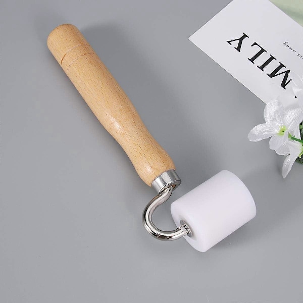 Tapetsömsroller - Trähandtag Målningsroller Tung Handtrycksroller Heminredning DIY-verktyg