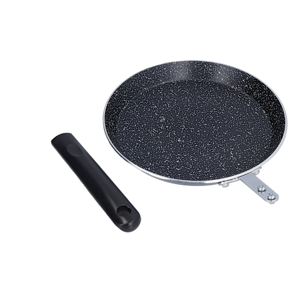 6-tommers stegepande fladbundet pandekagepande Medical Stone Nonstick stegepande til køkkeninduktionskomfur