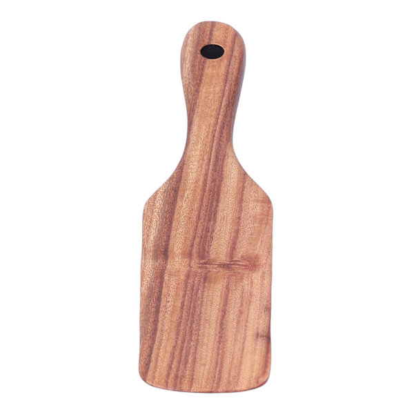 Stekspade i trä, biffspade, spurtle, servis, köksredskap 23,5x5 cm
