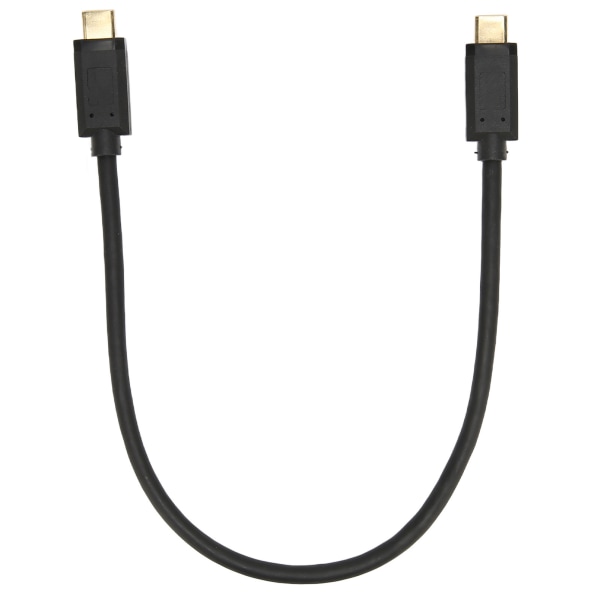 TypeC till TypeC-kabel 10 Gbps USB 3.1 Snabbladdning ABS TypeC Hane till TypeC Hane för MacBook Pro för Huawei (0,3 m 1,0 fot)