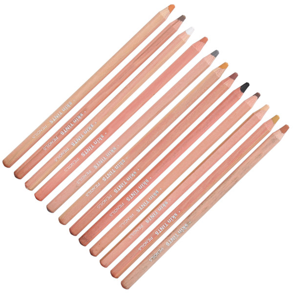 Pastell Penna Porträtt Handmålad Toner Professionell Träkol Ritning Målning Tool Set