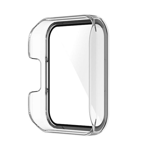 Smart Watch Case Screen Protector Smart Watch Case Cover för Xiaomi Watch 2 Lite för Redmi Watch 2 Transparent Vit