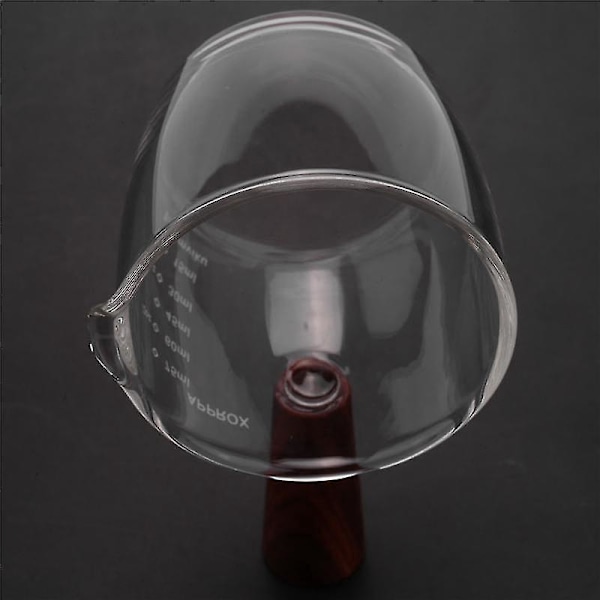 75 ml Glass Målebeger Espresso Shot Pitcher med Enkelt Tute og Trehåndtak