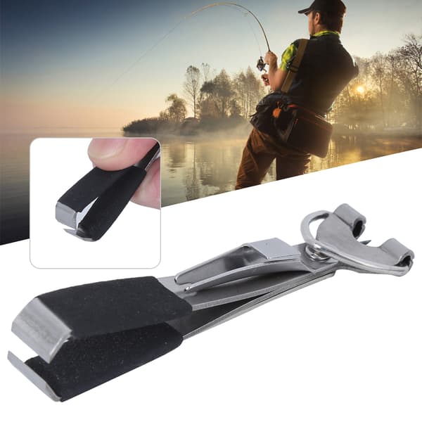 2 stk. Fluestang Rask Knuteverktøy Rask Nail Knotter Linjer Klipp Hook Eye Cleaner med Retractor