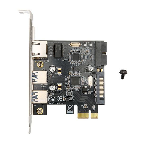 PCIe til USB3.0 udvidelseskort USB3.0 SATA 15pin Power High Speed ​​PCIe til RJ45 udvidelseskort til netværkscomputer