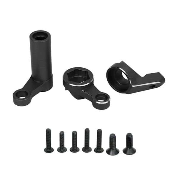 RC-auton ohjausosan päivityssarja, alumiiniseoskorvaus TRAXXAS 1/8 4WD SLEDG Blackille