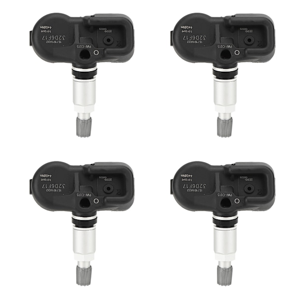 4 kpl Rengaspaineen Valvontatunnistin TPMS Sarja 42607‑0E020 Sopii Toyota Tacomaan