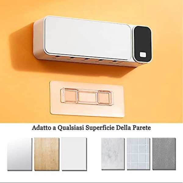 Anti-UV Tandborste för Badrum, Väggmonterad Sterilisator, 1200mAh Laddning, Stoppurfunktion, Tandborsteorganisatör