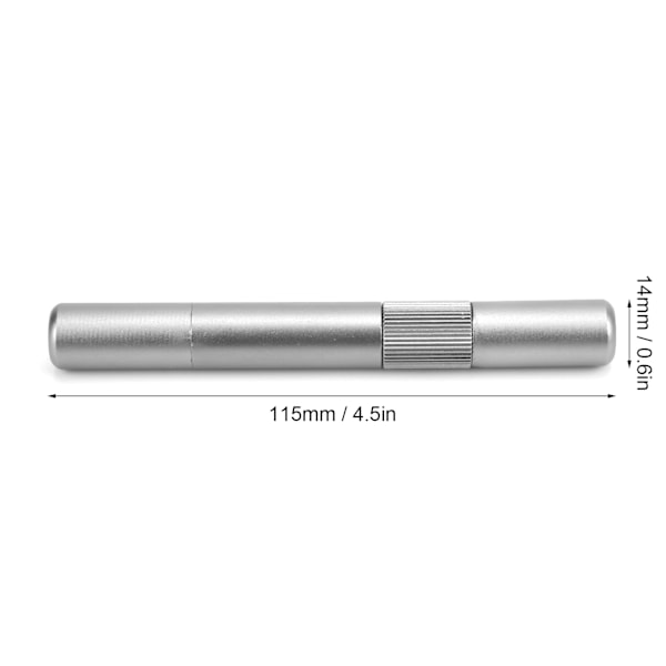 1 stk Telefon Glass Breaker Aluminiumslegering Breaking Blasting Pen Håndverktøy for reparasjon TE-792-sølv