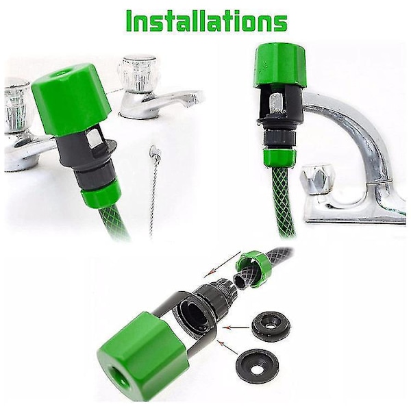 Universal køkkenhane adapter til haveslange konvertering