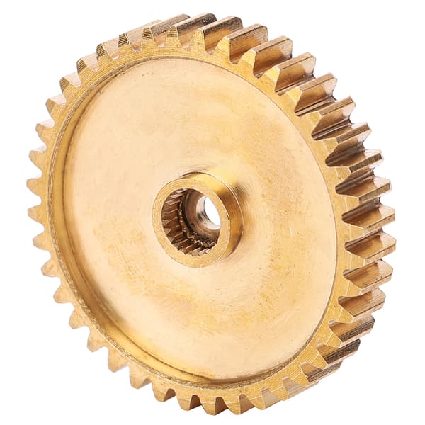 Cylindrisk Gear Messing 40 Tænder til Servo 25 Tænders Spline 0.8 Mod Industriel Robotdel 4305‑0025‑0040