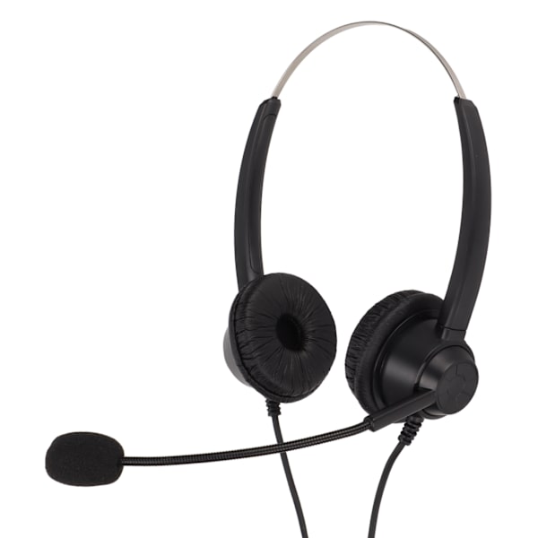 H360D‑3.5‑U901 Binaural Business Headset 3.5mm USB Office Headset Tukee Kaiuttimen Äänenvoimakkuuden Säätöä, Mikrofonia Ja Äänenvoimakkuuden Mykistämistä