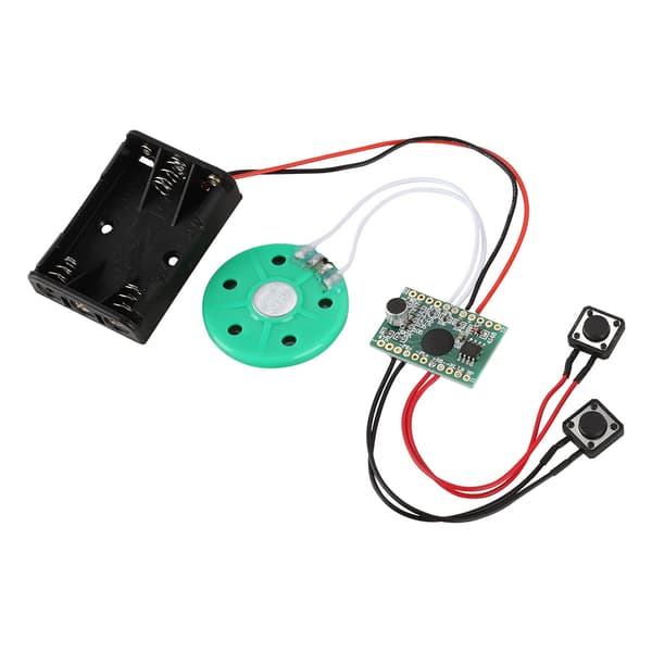 60-sekunders Opptak Avspilling DIY Stemme Gratulasjonskort Modul Kabel Forlenget 10CM