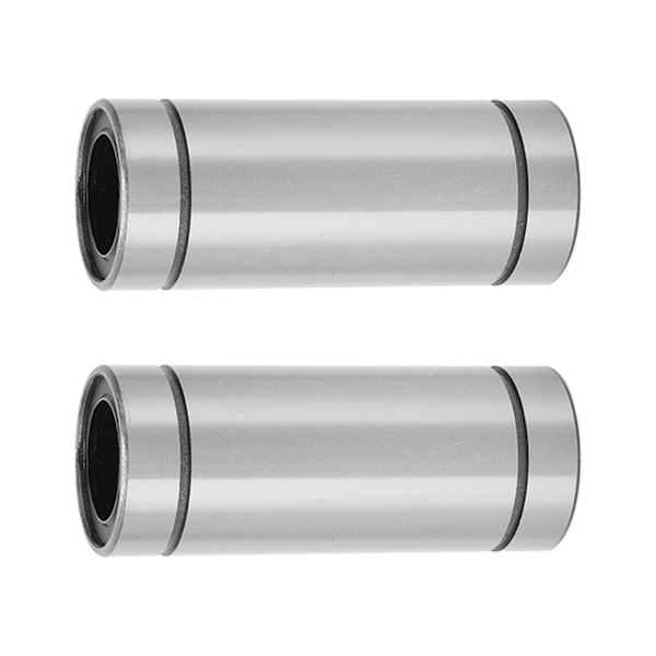 2 kpl lineaarinen liikelaakeri teräs 20 mm sisähalkaisija 32 mm ulkohalkaisija 80 mm pituus LM20LUU konelaitteille