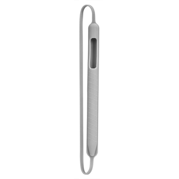 Silikonpennfodral för Apple Pencil 1:a och 2:a generationens skyddsfodral grå