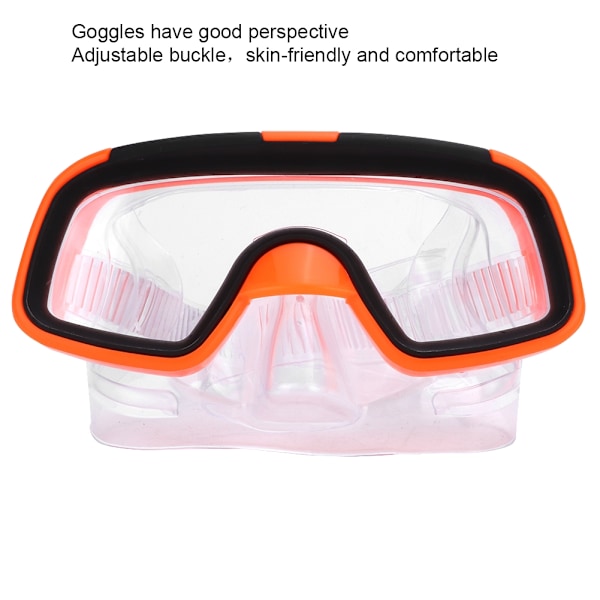 Barn Dykning Snorkling Mask Simglasögon Snorkel Fenor Set Simutrustning Tillbehör(30-35)