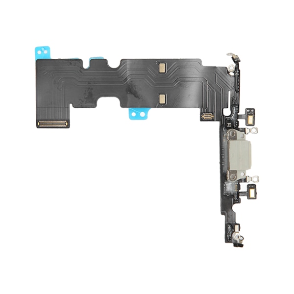 USB-latauskaapeli, puhelimen latausportin liitin, joustava kaapeli, vaihto-osa iPhone 8 Plus -puhelimeen, valkoinen