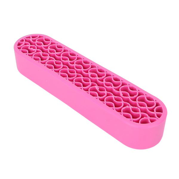 Silikon Sminkborsthållare Multi Design Stor kapacitet Mjuk Liten storlek Nagelpenna Silikonhållare för hemmet