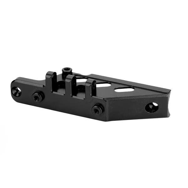 Aluminiumslegering Bageste 4-Link Montering til AXIAL AX90056 Jeep Wrangler RC Crawler Del (Sort)