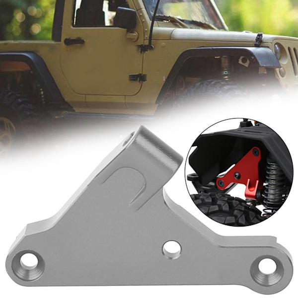 Alumiiniseos Panhard Mount Sopivuus AXIAL SCX10 III AXI03007 RC-automallille Ti