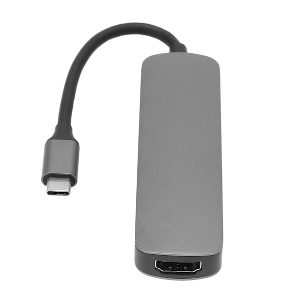 5-i-1 Hub Typ-C till High Definition Multimedia Interface USB Dockningsstation Omvandlaradapter