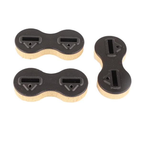 3 st Surfbräda Fin Box Rund Kopp Form PVC Nio Noll Grader Sida Surfbräda Fenor Pluggar för Surfing Surfbräda