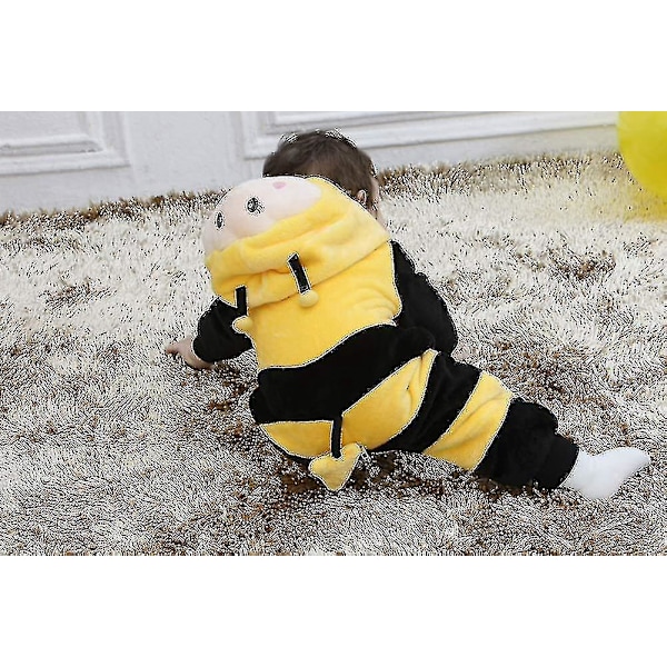 Toddler Dinosaur Huvtröja Djurdräkt för Barn 24-30 Månader - Halloween Kostym