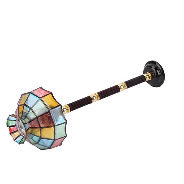 1:12 Miniature Dukkehus Tilbehør Gulvlampe LED Lys Møbel Legetøj