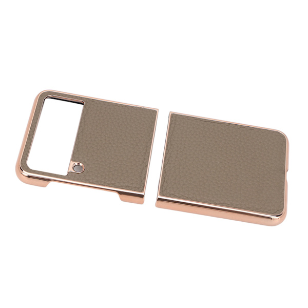 Phone Case nanopinnoitettu iskunkestävä naarmuuntumista suojaava puhelimen cover Samsung Galaxy Z Flip4 Elephant Grey -puhelimelle