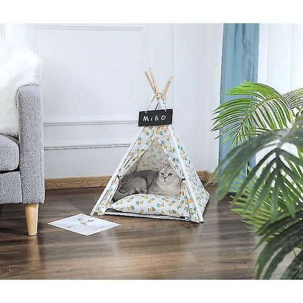 Paksu tyyny Pet Teepee Koiran ja Kissan Bed House
