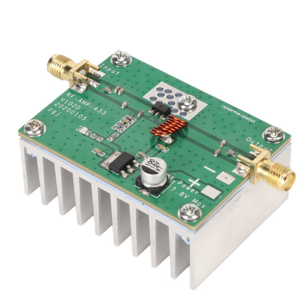 433MHz RF-effektförstärkarkort Professionell 400-460MHz Utökat intervall RF-förstärkarmodul för signalöverföring