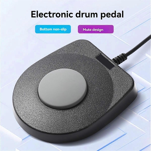 6,5 mm sustainpedal fodtrommesæt pedal til keyboard elektriske klaverer