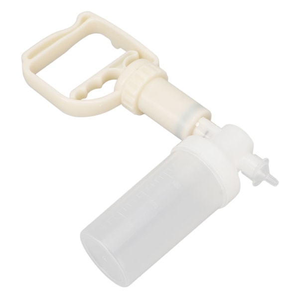 Handhållen manuell sugpump bärbar transparent vakuumhandhjälpsugpump för andningsproblem