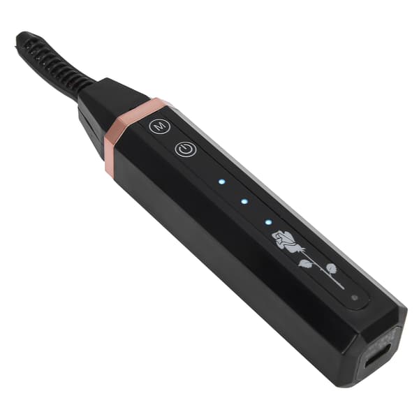USB-lading elektrisk oppvarming øyenvippebøyer bærbar langvarig øyenvippebøyeverktøy svart