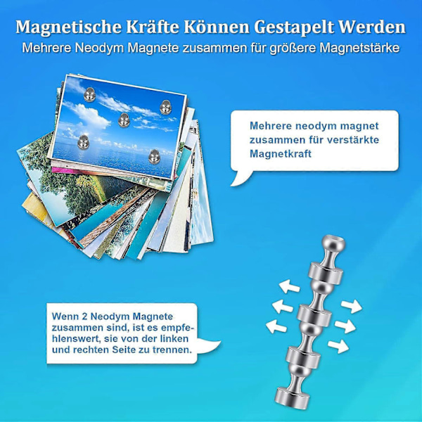 12 kpl Pieni Neodyymi Jääkaappimagneetti N52 Magneettitaulun Magneetit 12 x 16 mm Jääkaapille Valkotauluille Valokuville Korttien Muistiinpanoille