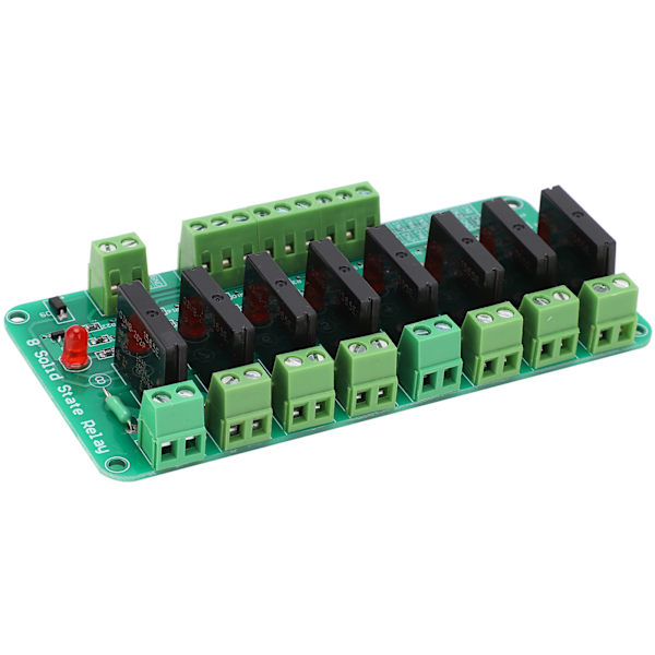Relémodul 8-kanals solid state elektronisk komponent med motstandssikring DC 5V inngang