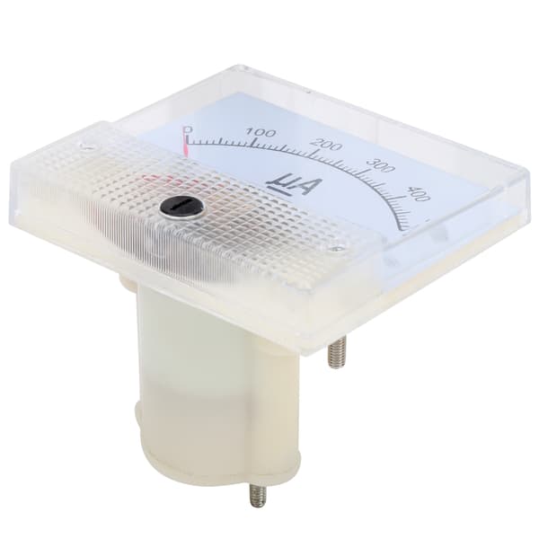 85C1 DC 0~500UA ABS Pekar Amperemeter Ampere Mätare Panel Hög Noggrannhet Strömmätare