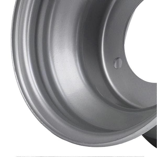 18X9.50-8 ATV Fælg Højstyrke Aluminiumlegering 8 Tommer Nav til Gocarts Golfvogne Sølv Fire Huller 110mm 4.33in