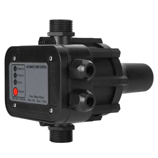 220V sort selvansugende vandpumpe trykkontakt Automatisk trykregulator