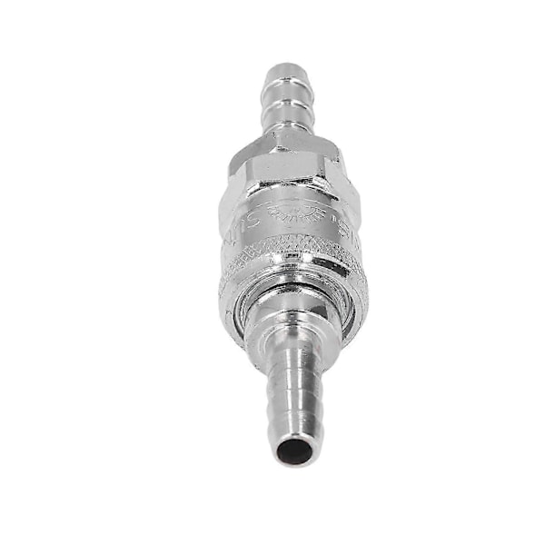 5 Sarjaa Ilmakytkin Nikkelipinnoitettu Ruostumaton Teräs Pneumaattiset Pikaliittimet ja Tulppasarja (5x8 Pitkä Häntä (SH+PH-20))