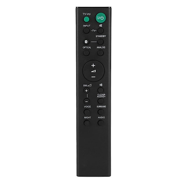 Fjernkontroll for Sony RMT-AH100U Sound Bar HT-CT180/SA-CT180 AV Fjernkontroll Erstatning