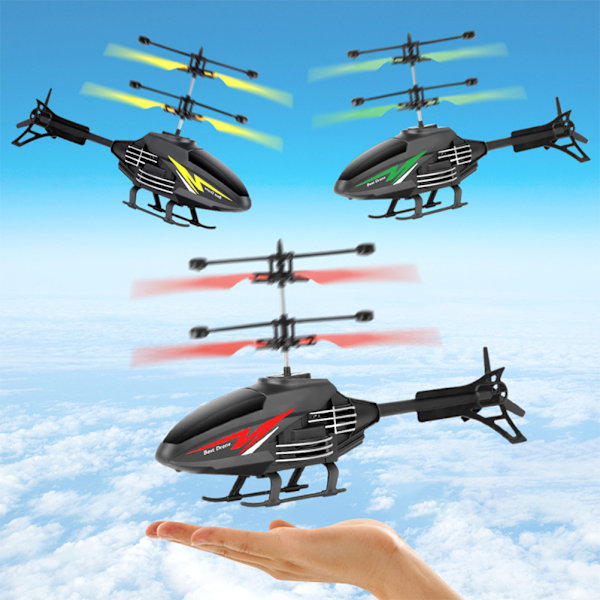 Fjernstyrt fly for barn Intelligent induksjonsdrone 3 sekunder start Elektrisk levitasjonshelikopter
