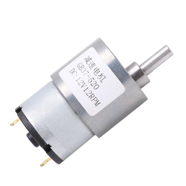 DC-motor 12 V 12 RPM reduceraxel självlåsande växlad motor för fönsterdörröppnare