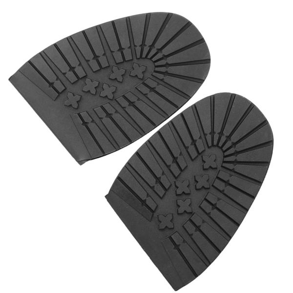 Støvler Sko Anti-Slip forreste hælsåler Gummi Mute-såler Sko Reparationstilbehør (forsåler)