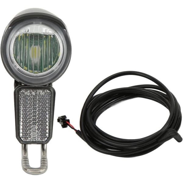 6-60V LED-frontlykt for elsykkel, vanntett hus i aluminiumslegering for kontakt