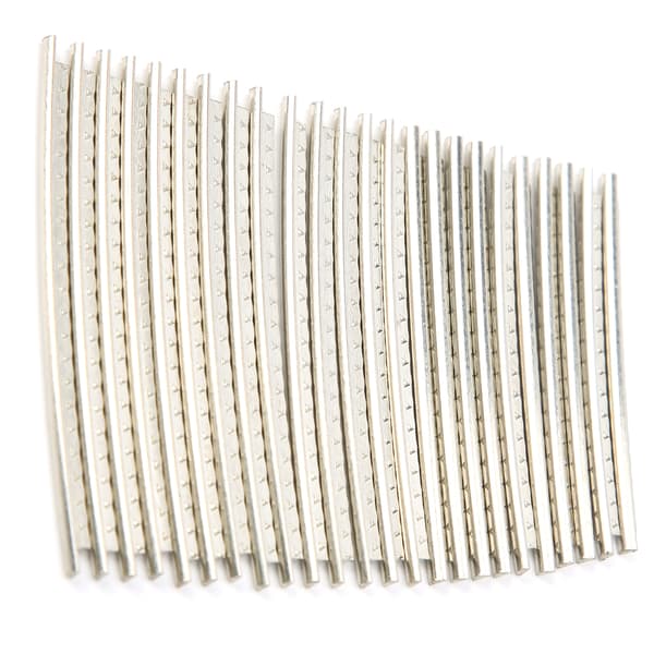 24 stk. Gitarbåndtrådsett cupronickel for Fender/Gibson erstatningstilbehør 2,7 mm